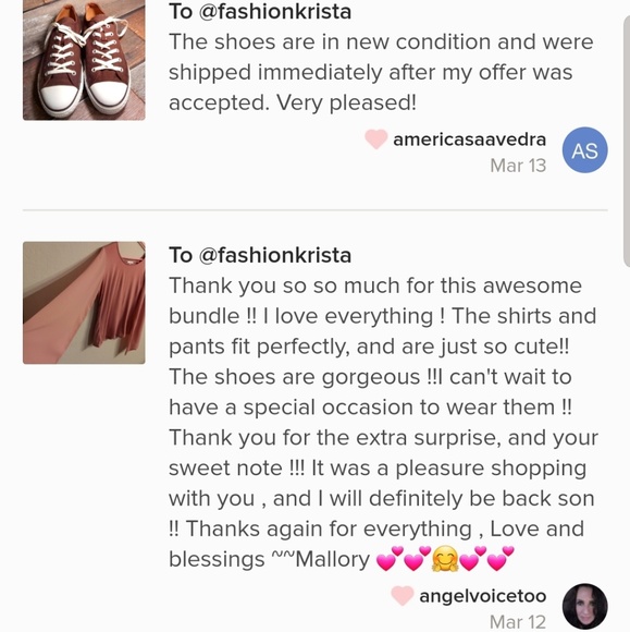 SAVE $10 ON YOUR 1ST PURCHASE / THANKS TO ALL MY BUYERS, FOLLOWERS, AND SHARERS! - Picture 7 of 10